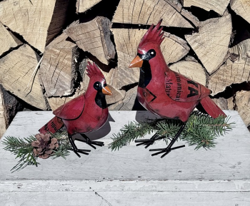 LARGE & SMALL CARDINALS *NEW* AVAIL JULY 2026